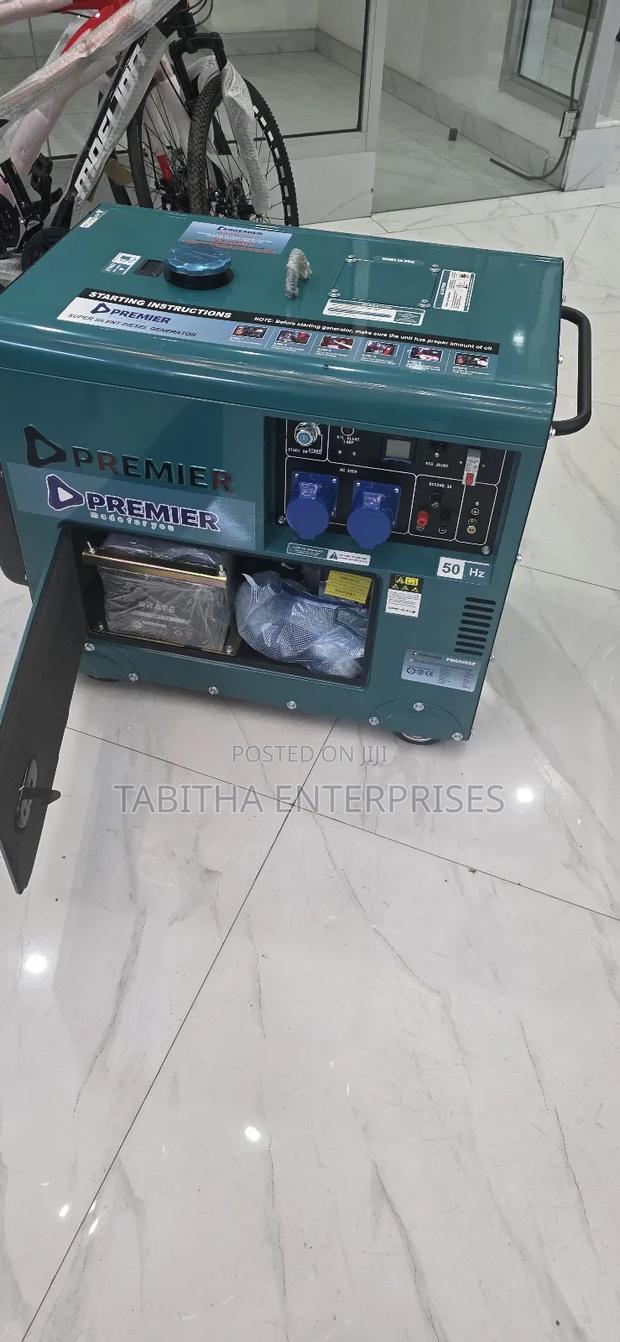 Silent Generator 6.6kva/ Diesel Generator - main view