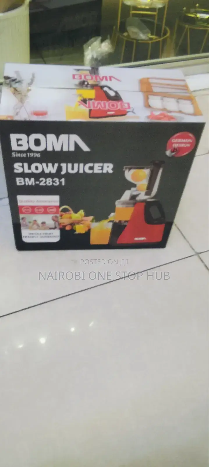 Boma Bm-2831 Slow Juicer – Healthy Cold Press Juice Maker