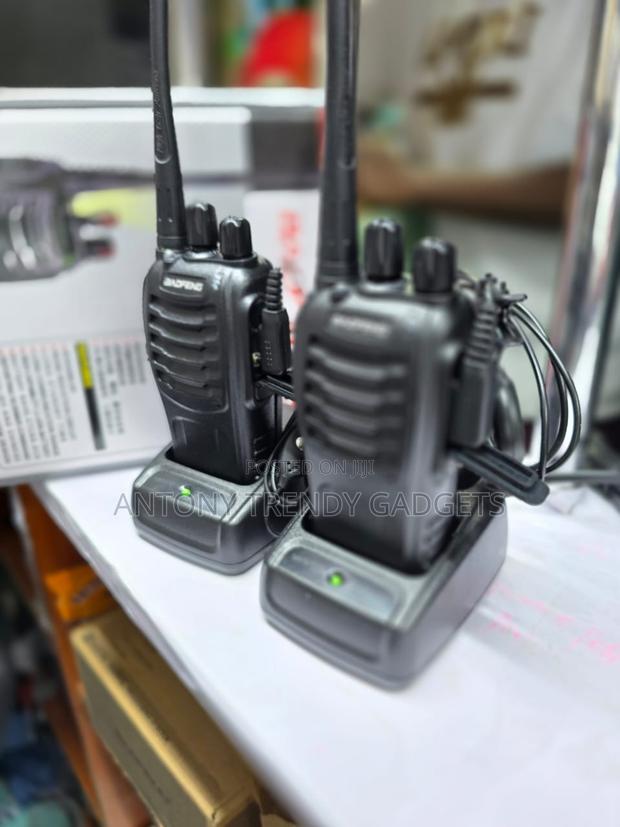 Baofeng Bf-888s Walkie Talkies Pair – Rechargeable Two-way Radios