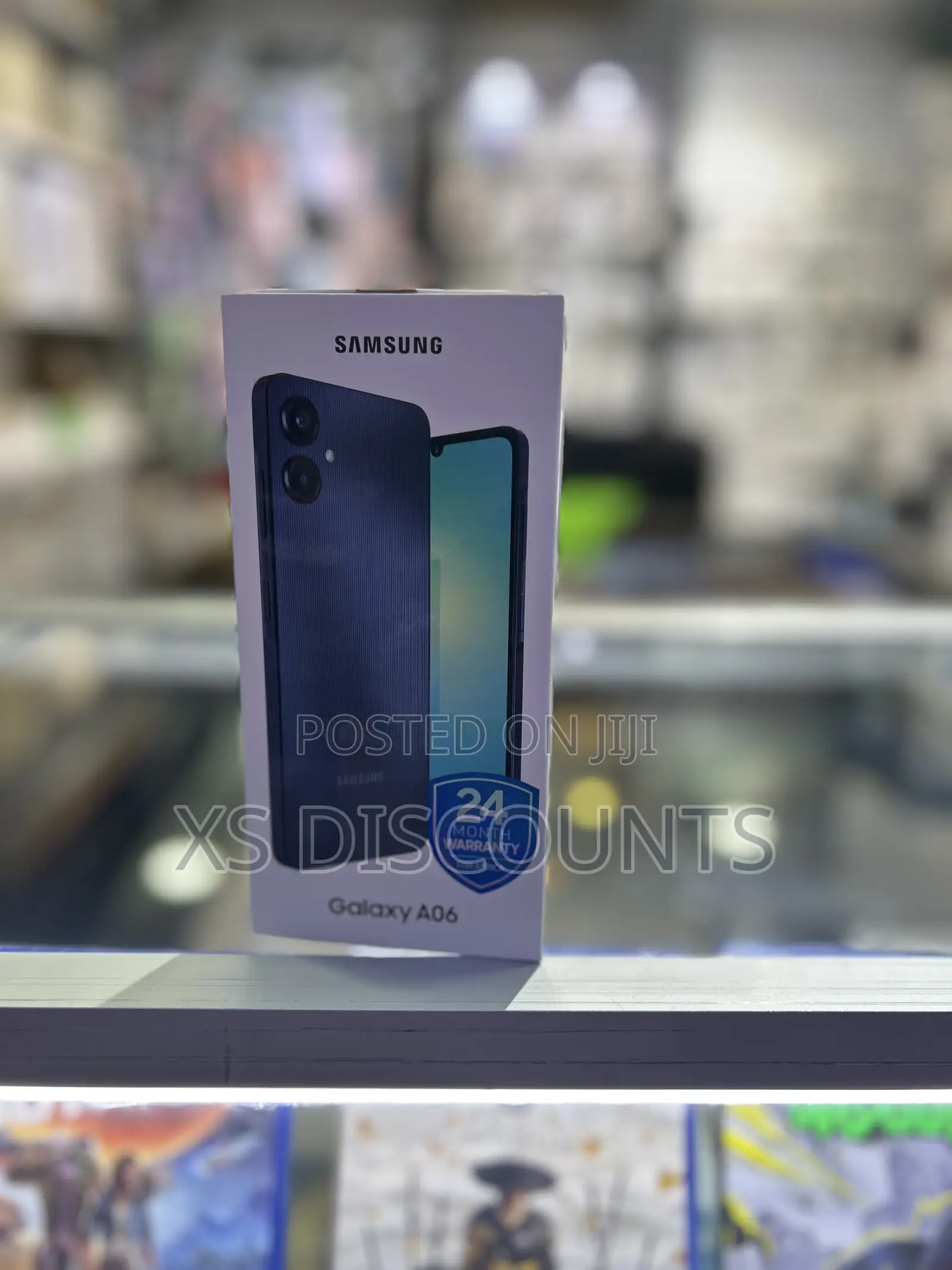 New Samsung Galaxy A06 128 GB Blue