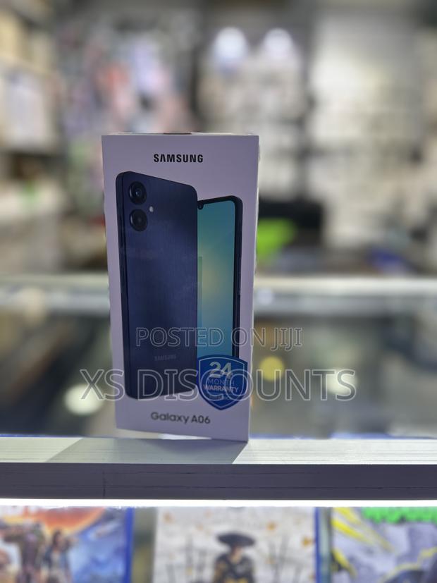 New Samsung Galaxy A06 128 GB Blue - thumbnail 2