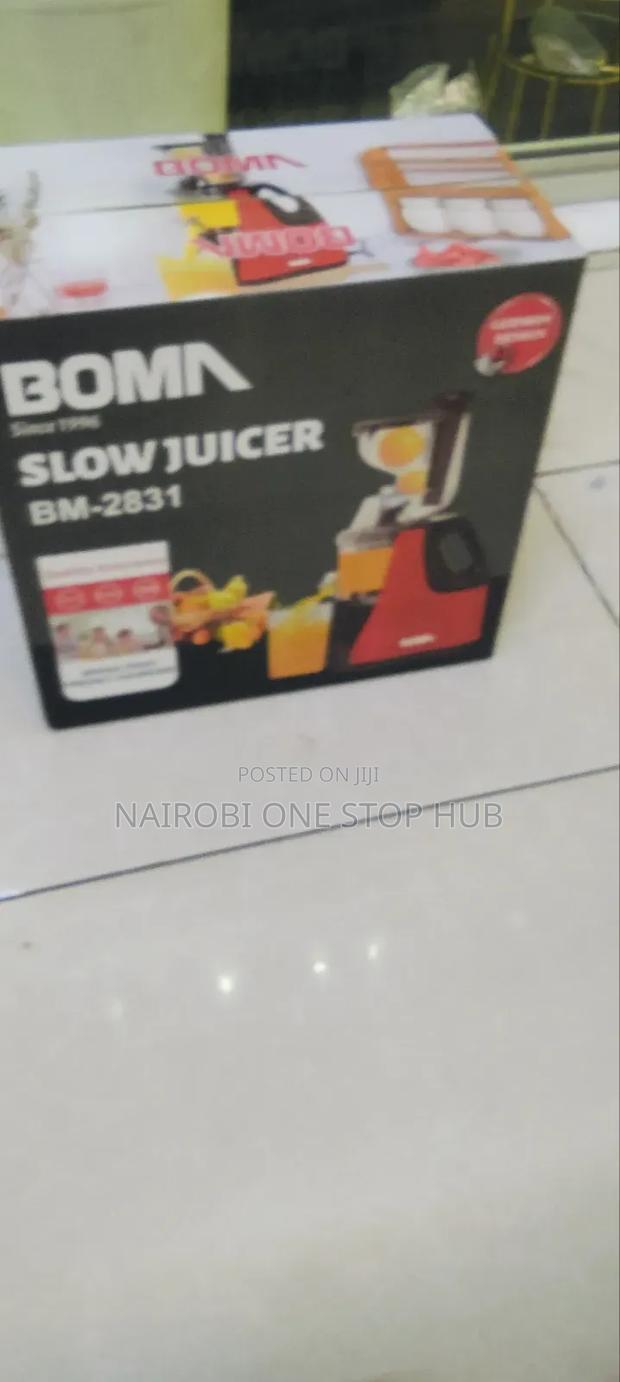 Bm-2831 Boma Slow Juicer – High Juice Yield, Low Noise
