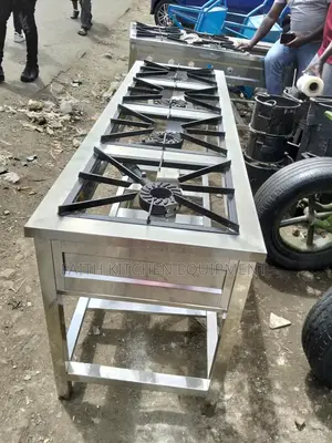 4 Burner Stainless Steel Kitchen Cooker