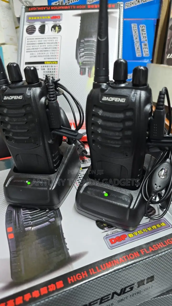 Baofeng Bf-888s Two-Way Radio Pair for Security Events