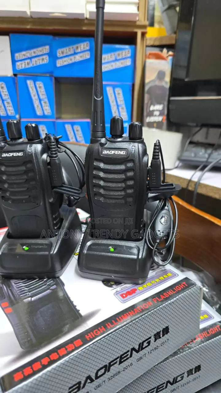 Baofeng Bf-888s Rechargeable Walkie Talkies – 2-Pack Set