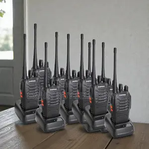 Long Term Reliability Baofeng Bf-888s Walkie Talkie Radio Calls 8pcs