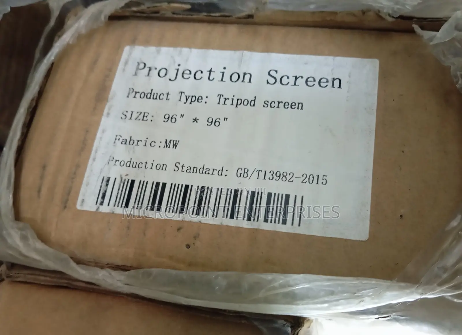 Projector Screen Tripod 96"X96" (240cmx240cm)
