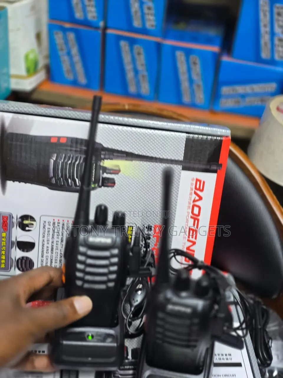 Baofeng Bf-888s Professional Two-Way Radios Pair Set