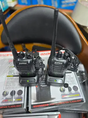 Baofeng Bf-888s Walkie Talkies Set of Two With Flashlight