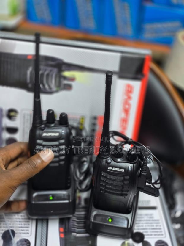 Baofeng Bf-888s Two-Way Radio Pair for Construction Use