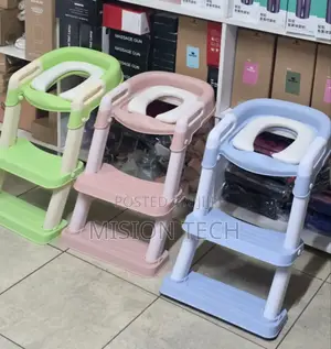 Toilet Ladder Folding Seat for Kids Training* 