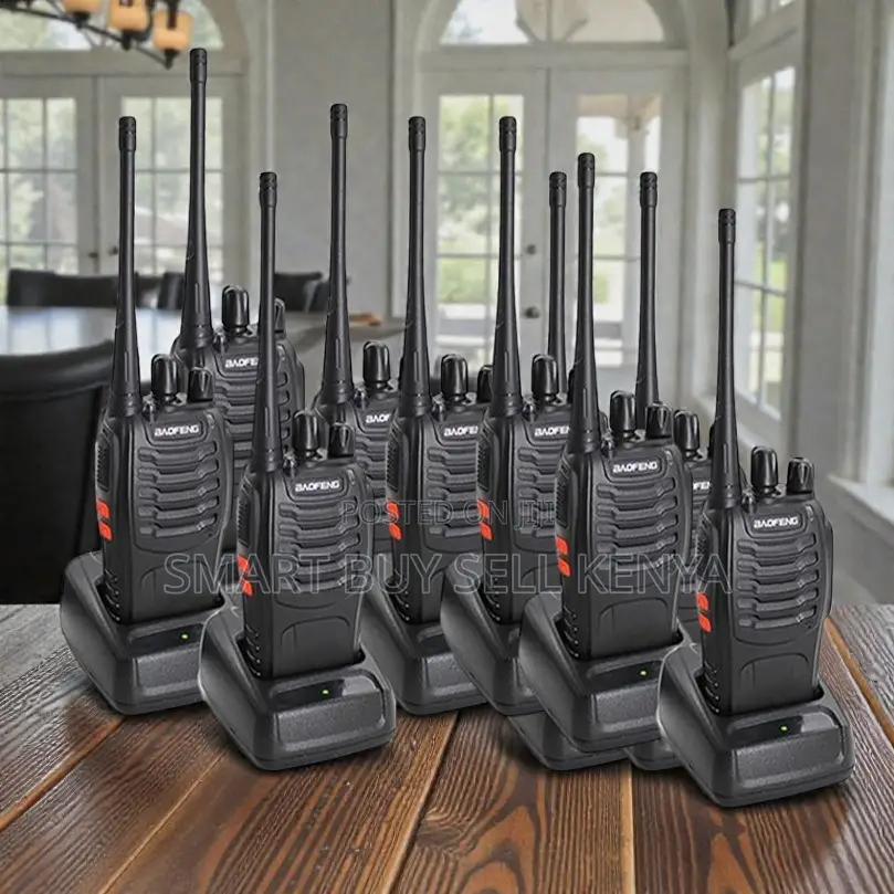 Ultra High Quality Security Baofeng Bf-888s Walkie Talkie Radios 8pcs