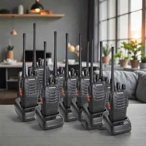 Space Efficient Low Power Baofeng Bf-888s Walkie Talkie Radios 8pcs