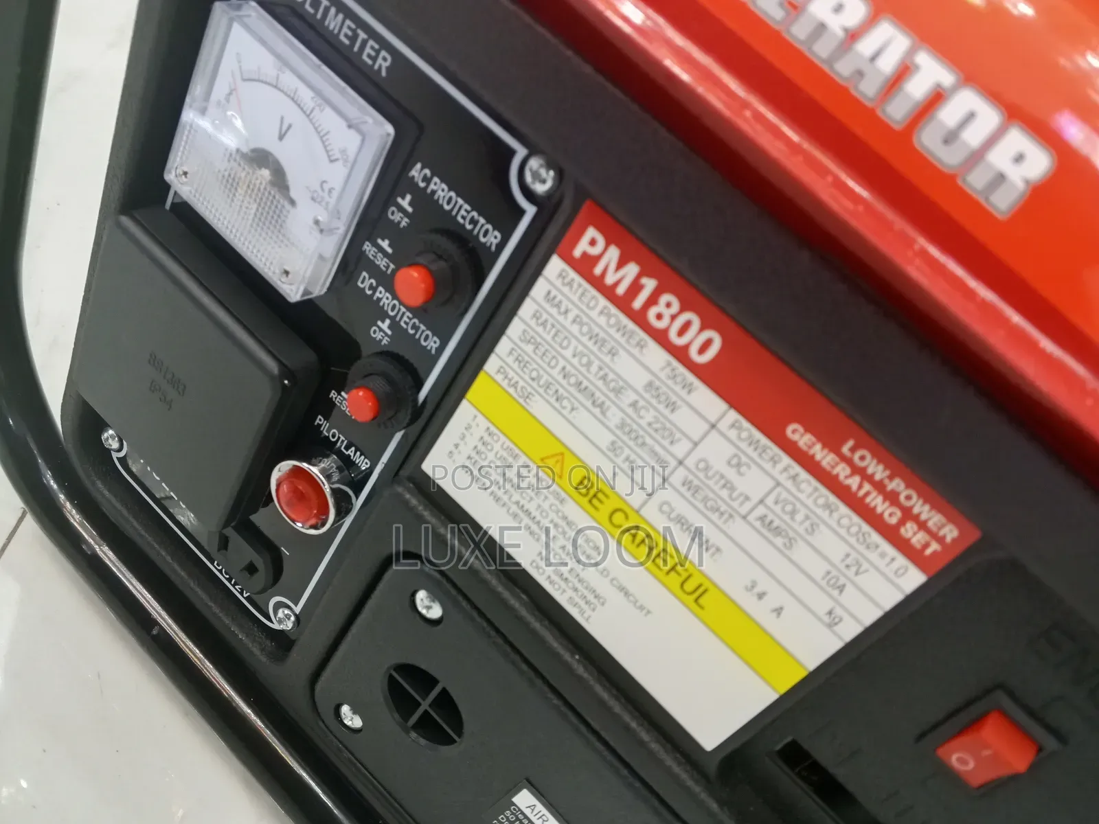 Premier Gasoline Generator 750w
