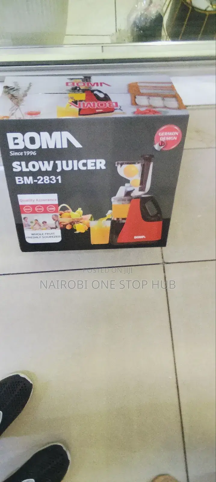 Original Boma Slow Juicer for Fruits Vegetables