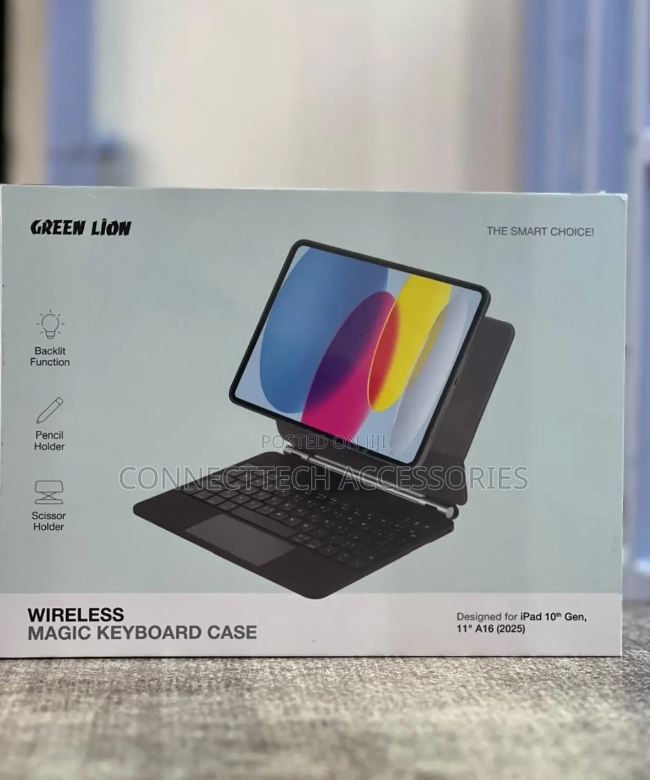 Green Lion Wireless Magic Keyboard Case For iPad 10th Gen,11" A16 2025