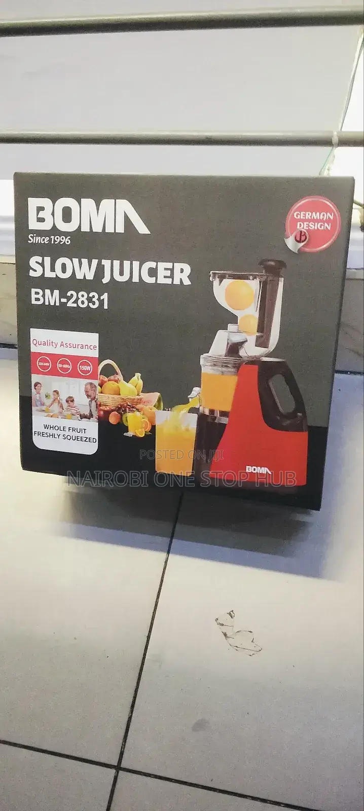 Boma Bm-2831 Juice Extractor – High Juice Yield