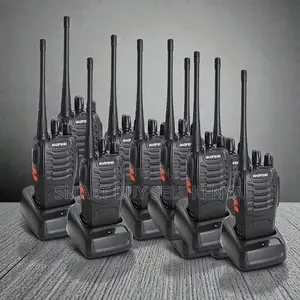 Baofeng Bf-888s Walkie Talkie Radio Portable Rechargeable - 10 Pieces
