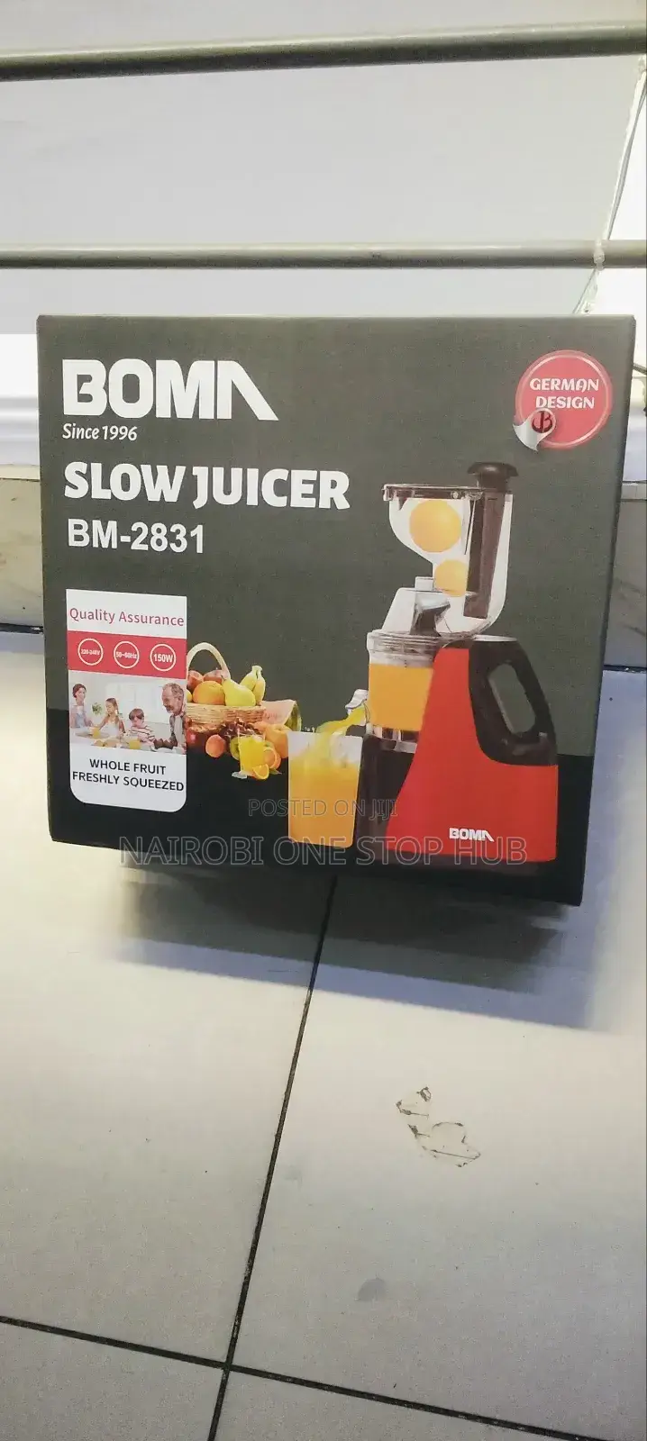 Boma Slow Juicer – Healthy Fresh Juice at Home