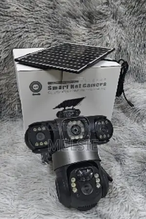 Wireless 4g Triple Lens Solar CCTV Camera 4g – No Wi-Fi Needed