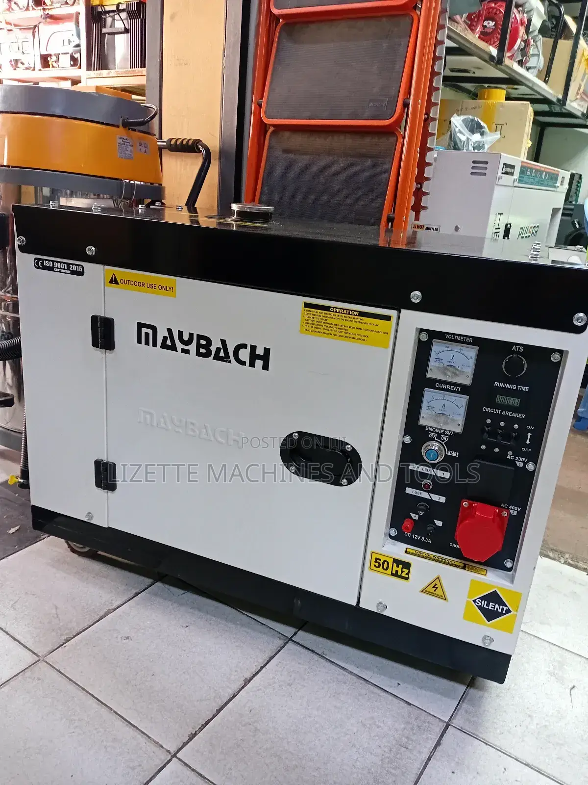 Maybach 12kva 3 Phase Diesel Generator With Ats