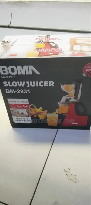 Boma Cold Press Juicer – Quiet Powerful Motor