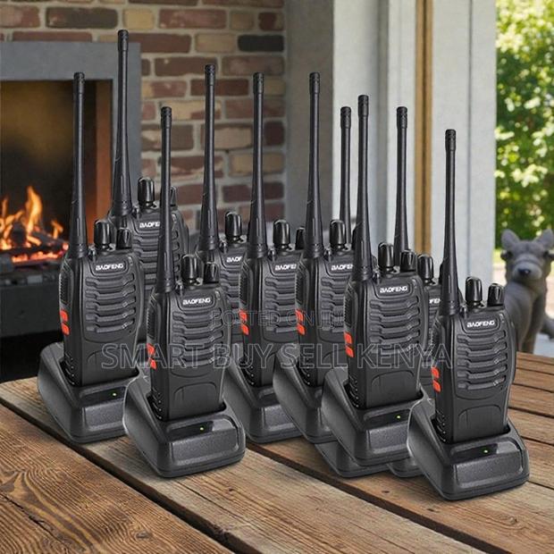 Baofeng Bf-888s Walkie Talkie Radio Calls High Performance - 10 Pieces