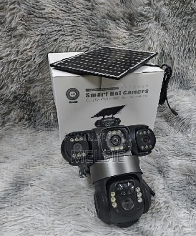 4g Triple Lens Solar CCTV Camera – Smart, Wireless, and Powerfulcamera