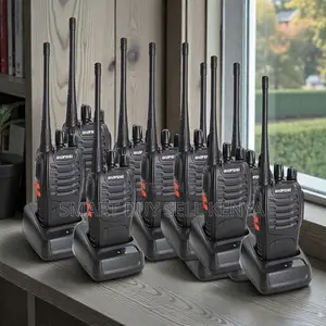Security 16 Channels Baofeng Bf-888s Walkie Talkie Radio - 10 Pieces