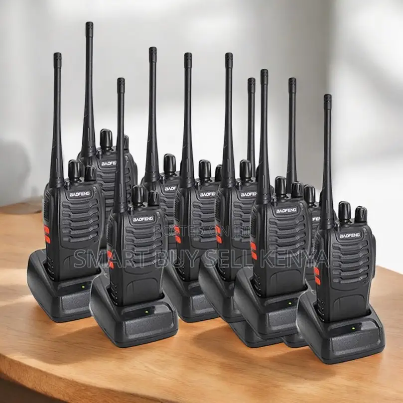 Baofeng Bf-888s Walkie Talkie Efficient and Convenient - 10 Pieces