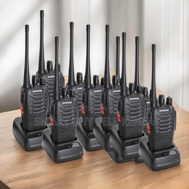 Heavy Duty Baofeng Bf-888s Walkie Talkie Plug and Play - 10 Pieces