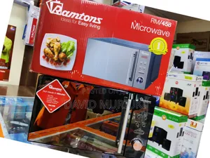 Ramtons 20litres Digital Microwave Rm 458 (Silver Glass)
