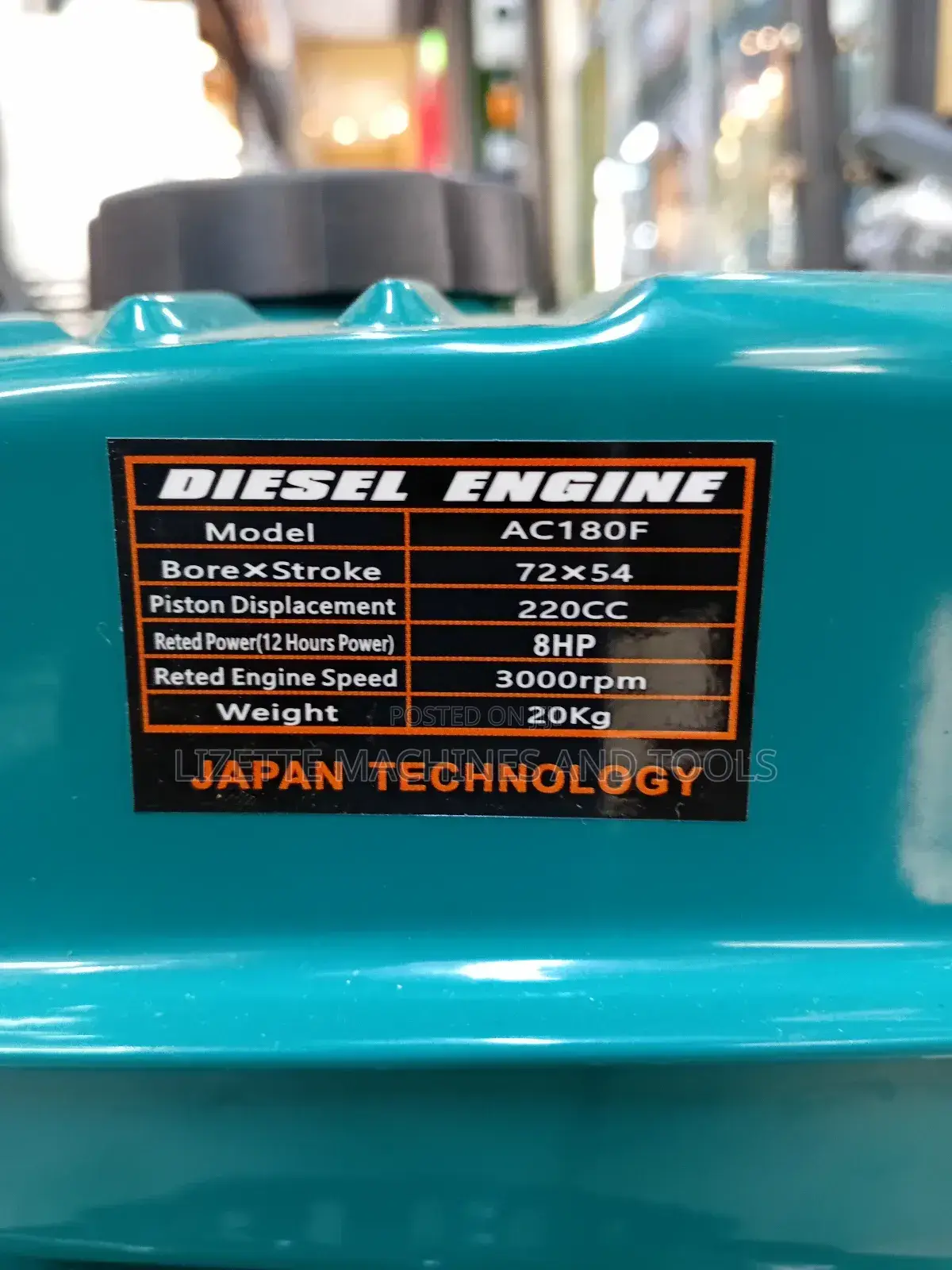 In Stock Aico 8hp Diesel Engine