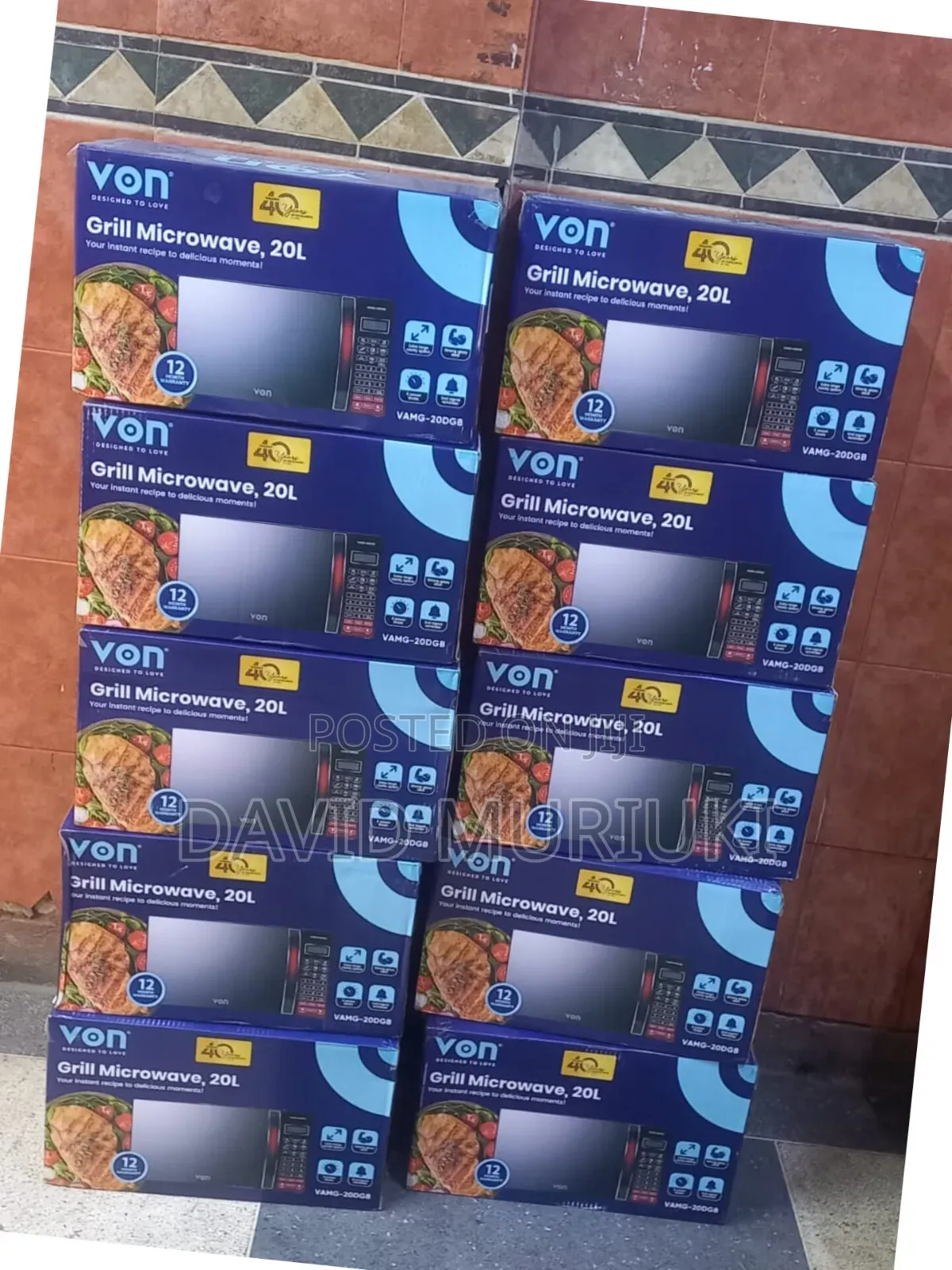 Von Microwave 20l Digital 20dgx