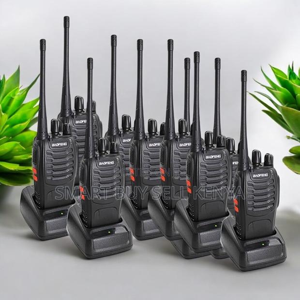Ultra High Quality Baofeng Bf-888s Walkie Talkie Radio Calls - 10 PCS