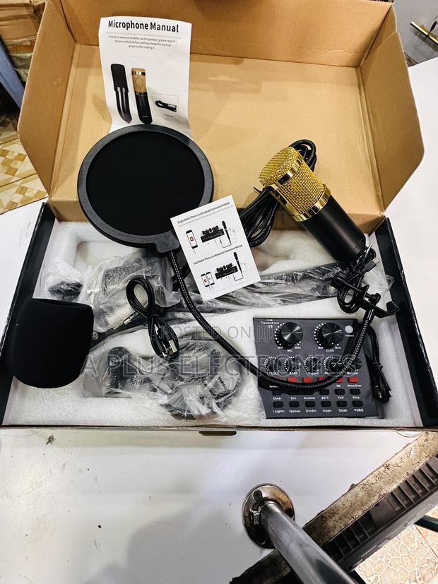 V8 Professional Microphone for Live Recording Podcasts - main view