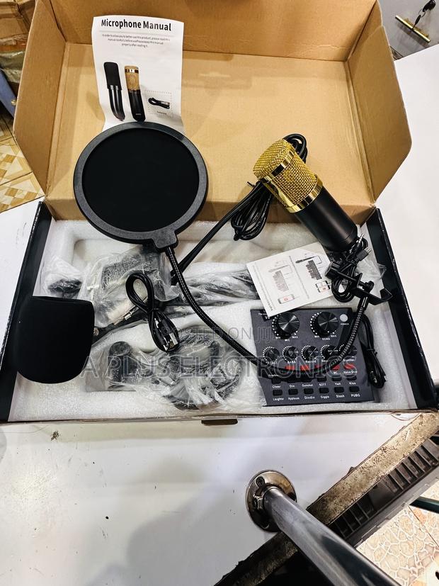 High-Quality V8 Condenser Mic – Loud Crystal Clear - main view