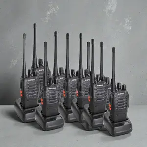 Plug and Play Baofeng Bf-888s Walkie Talkie Handheld - 10 Pieces
