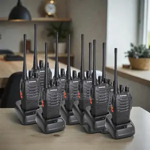 Super Quality Plug and Play Baofeng Bf-888s Walkie Talkie - 10 Pieces