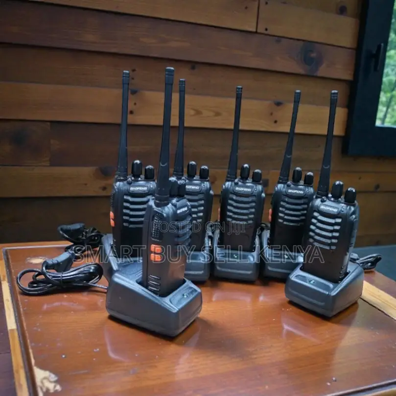 Baofeng Bf-888s 3-5km Range Walkie Talkie Radio Calls - 6 Pieces