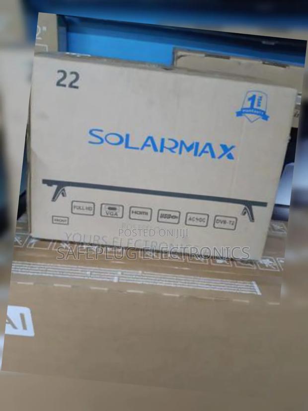 Solarmax 22" Tv + Free Decoder! No DSTV Fees | Energy Saving - thumbnail 3
