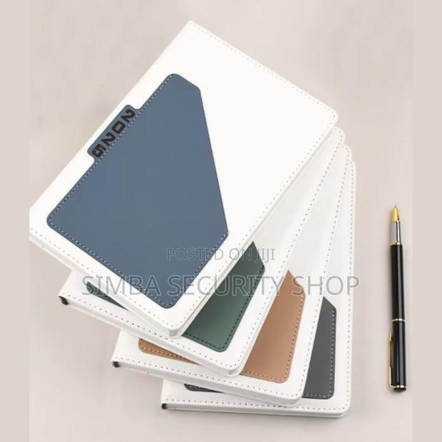 2026 Diary A5 Premium Pu Leather Daily Planner White Journal Calendar - thumbnail 3