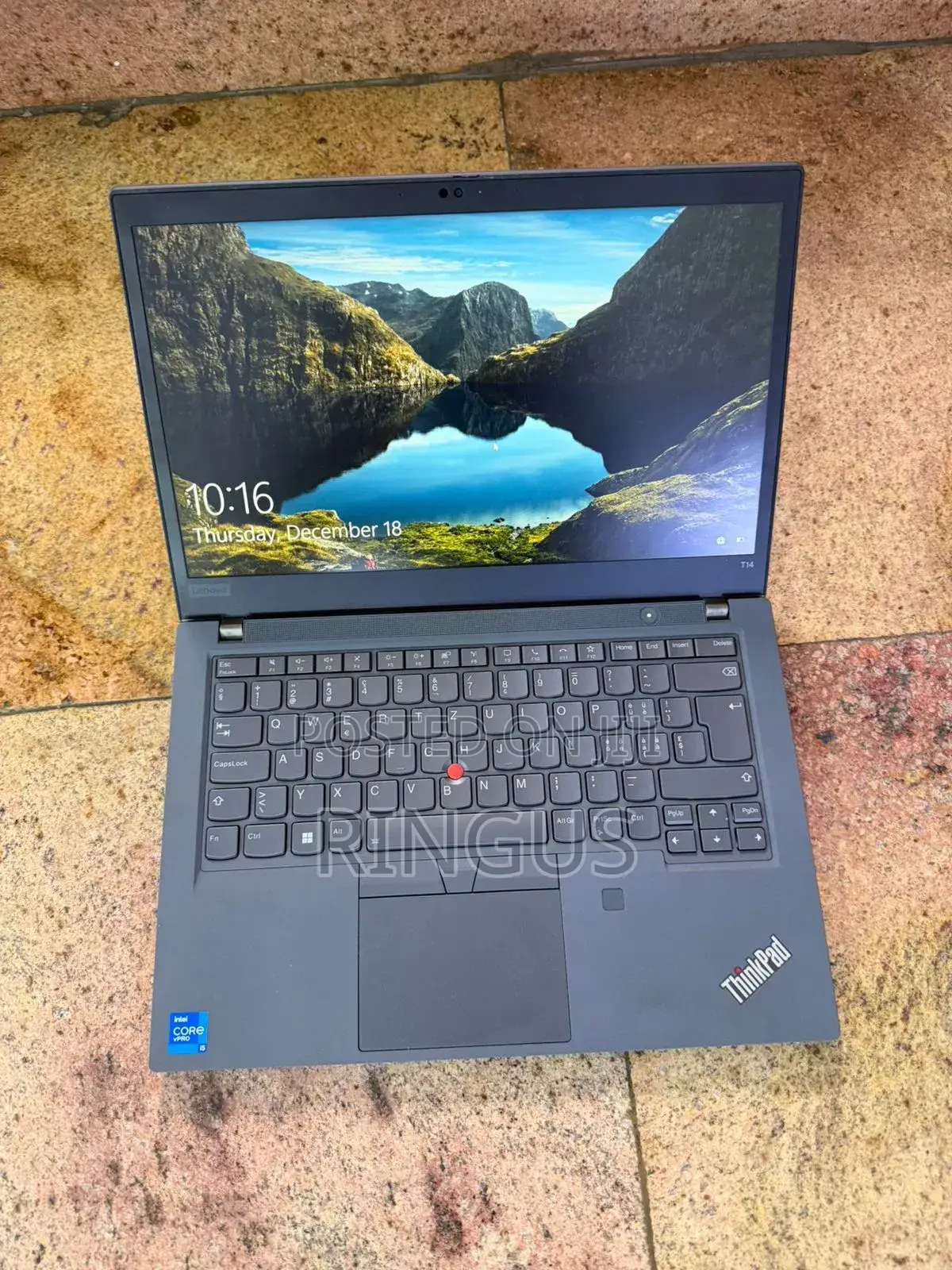New Laptop Lenovo ThinkPad T14 G2 16GB Intel Core I7 SSD 256GB