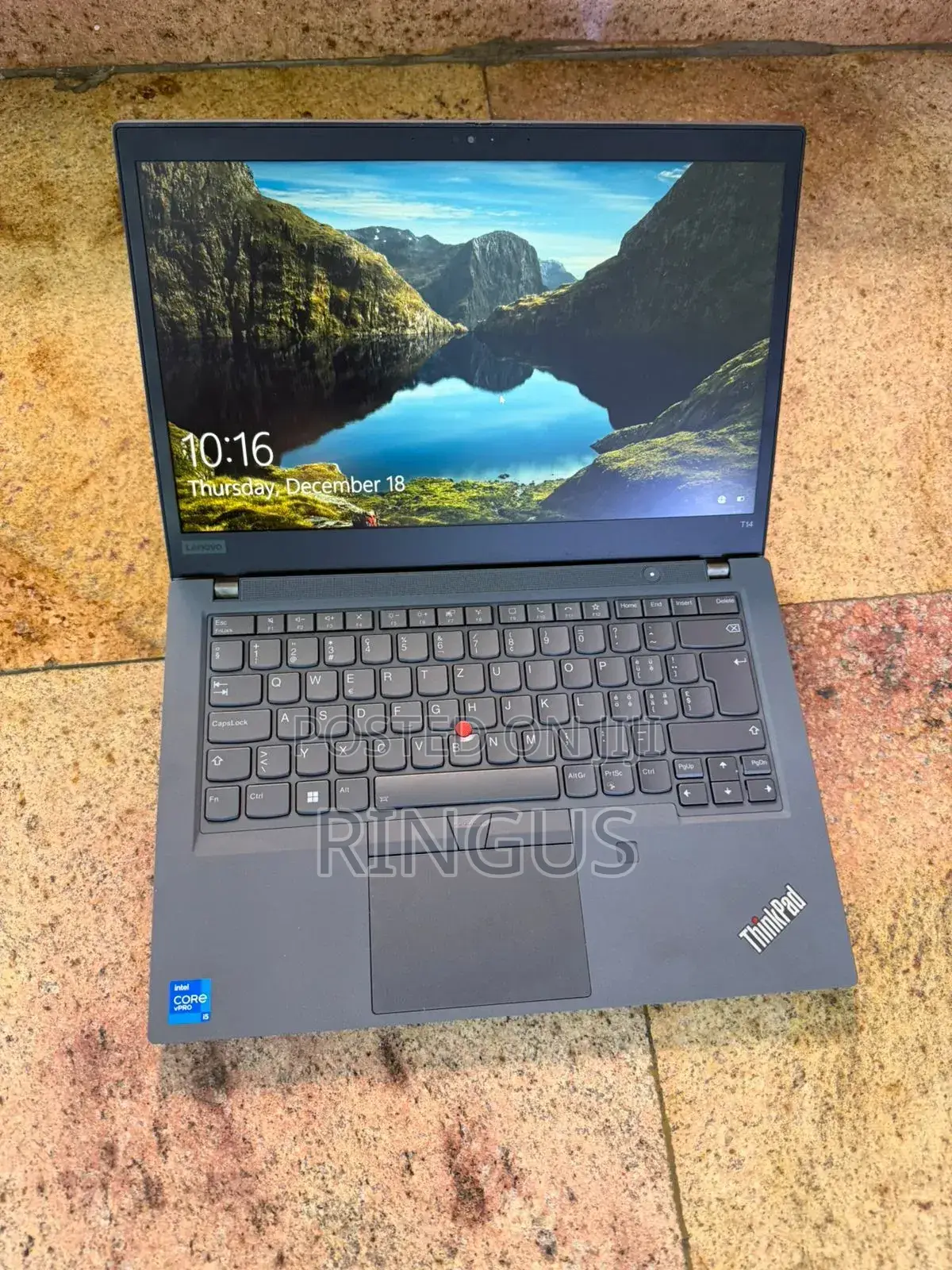 New Laptop Lenovo ThinkPad T14 G2 16GB Intel Core I7 SSD 256GB