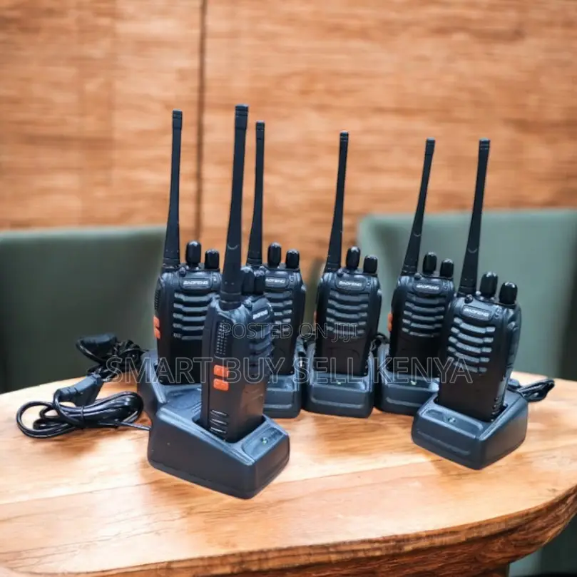 High Performance Baofeng Bf-888s Walkie Talkie Radio Calls6 PCS
