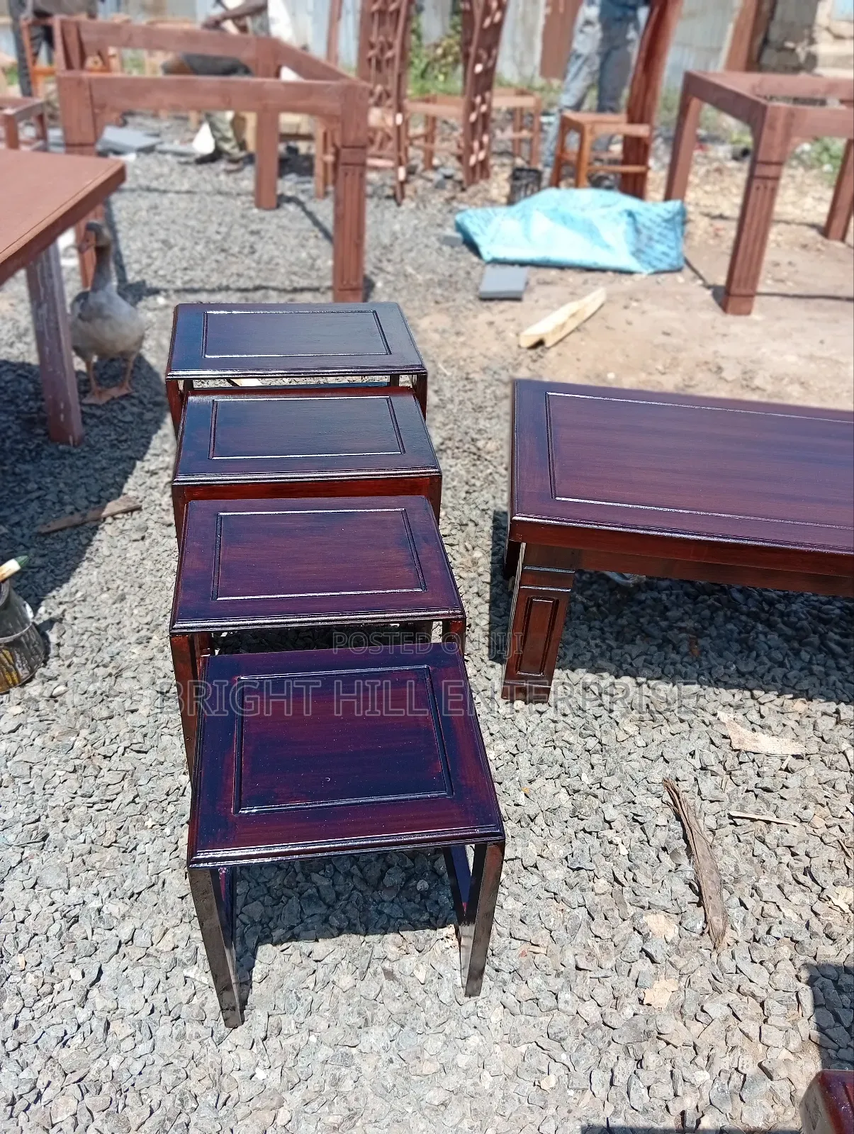 A Clean Nest of Stools