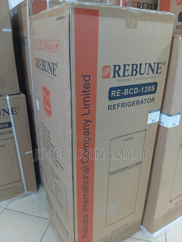 136l Rebune Silver Refrigerator - main view