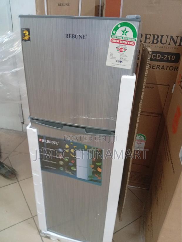 136l Rebune Silver Refrigerator - thumbnail 3