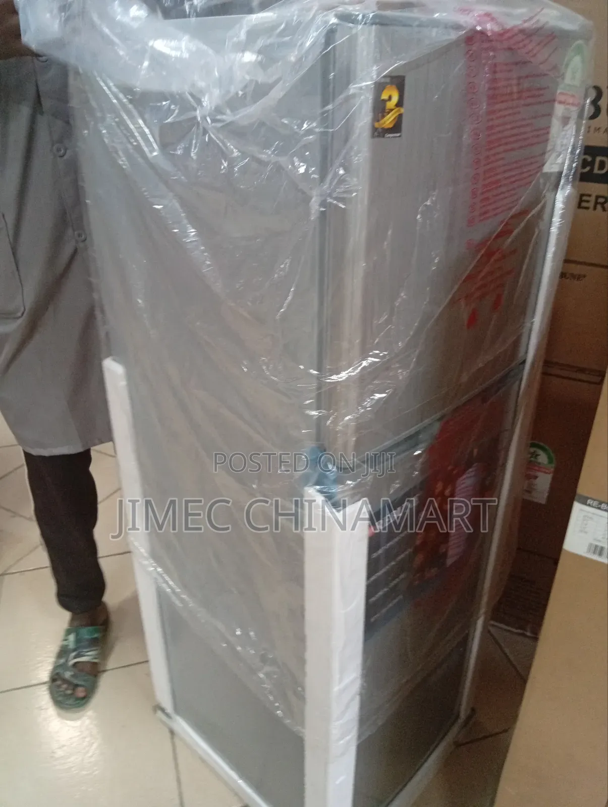 136l Rebune Silver Refrigerator