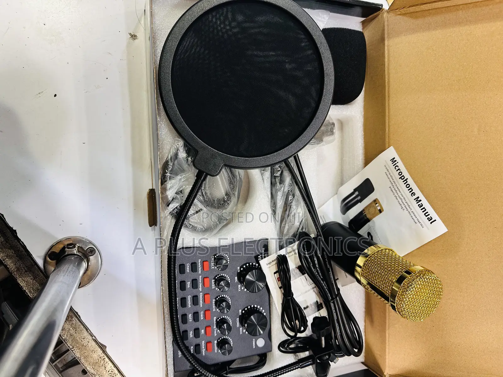 V8 Condenser Mic – Professional Sound on a Budget